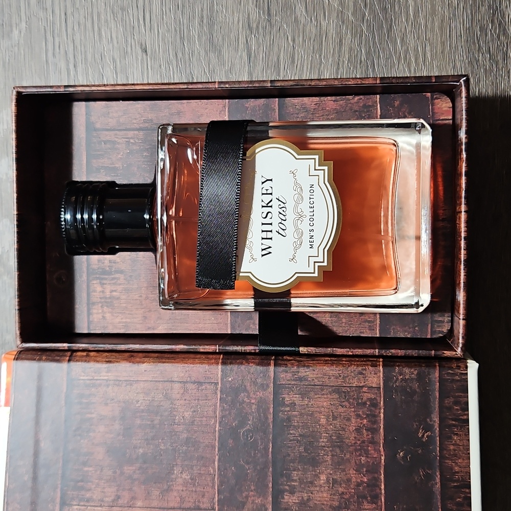 Bath & Body Works WHISKEY TOAST 3.4 Oz Men's Collection Cologne NEW MSRP $64.95